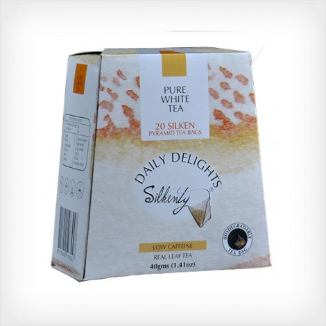 Silkenty Daily Delights - Pure white Tea (6 Unit Master Carton)