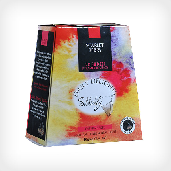 Silkenty Daily Delights - Scarlet Berry (6 Unit Master Carton)